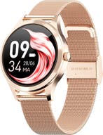 Actyve Smartwatch Dames Rosé Goud - Geschikt voor elke, Handtassen en Accessoires, Smartwatches, Verzenden, Zo goed als nieuw