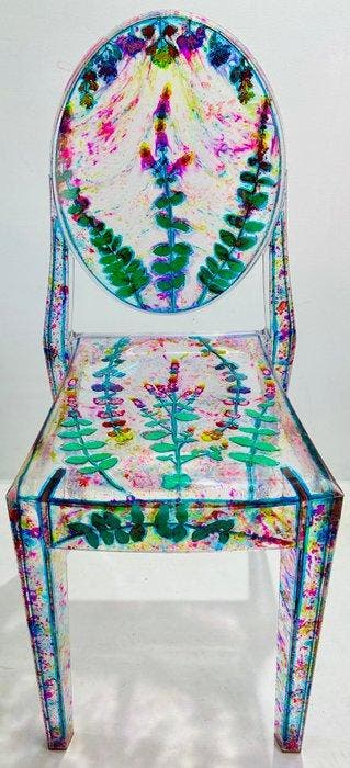 Kartell - Philippe Starck, Valérie D - Chaise - Victoria, Antiquités & Art, Art | Objets design