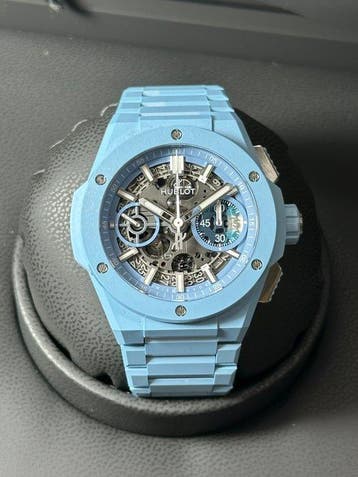 Hublot - Big Bang Integral Sky Blue Limited Edition 42mm -, Nieuw