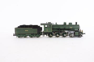 Trix H0 - (22408) - Locomotive à vapeur avec tender (1) -