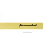 1962 FACEL VEGA FACEL II BROCHURE