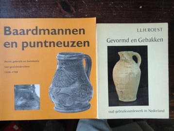 3 verscillende originele Baardman kruiken - Bartmann kruik