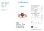 Verlovingsring - 14 karaat Roségoud - 1.44ct. tw. Toermalijn