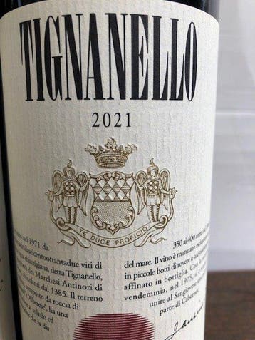 2021 Marchesi Antinori Tignanello - Toscane IGT - 1