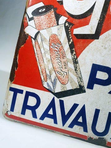 Granville Film et Papiers Emaille Bord - TP Bruxelles -