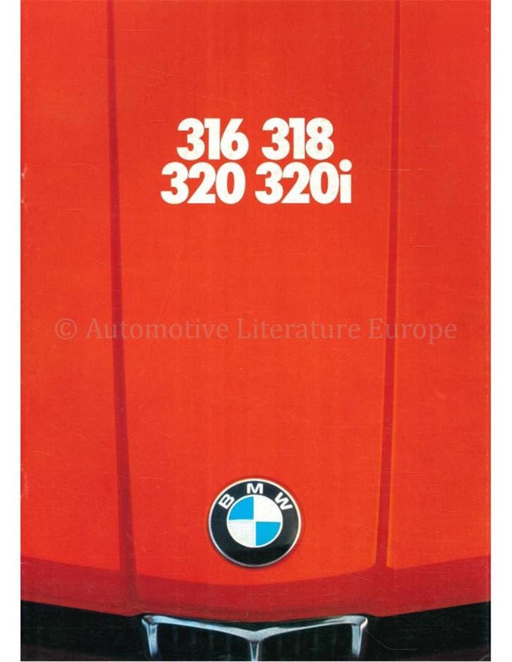 1978 BMW 3 SERIE BROCHURE DUITS, Boeken, Auto's | Folders en Tijdschriften
