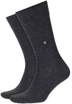 Burlington Uni Grijs 2Pack maat Maat 43 t/m 46 Heren, Vêtements | Hommes, Chaussettes & Bas, Verzenden