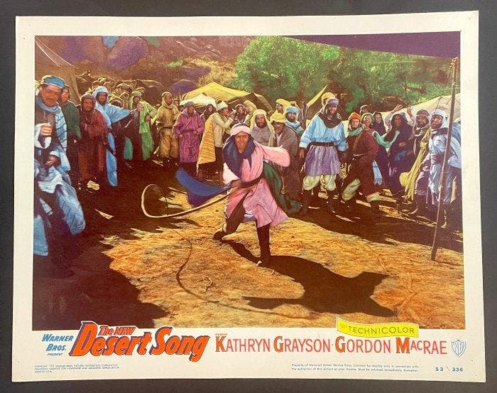 Warner Bros. Advertising / Publicity Department - The Desert, Collections, Cinéma & Télévision