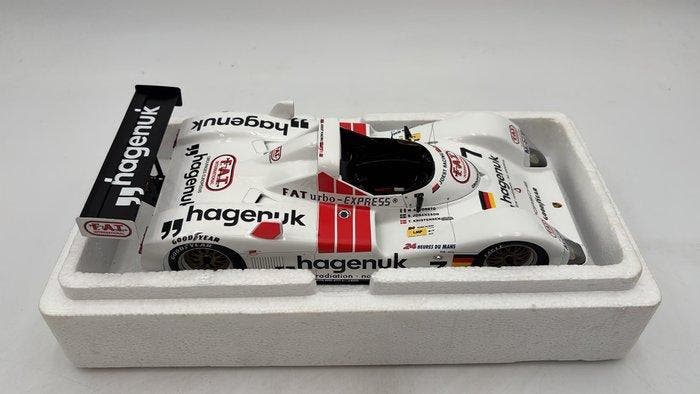 Spark 1:18 - Modelauto - Porsche Joest WSC 95 Winner Le Mans, Hobby en Vrije tijd, Modelauto's | 1:5 tot 1:12