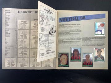 1987/88 Panini Complete Sticker Album Voetbal 88 - Dutch, Nieuw