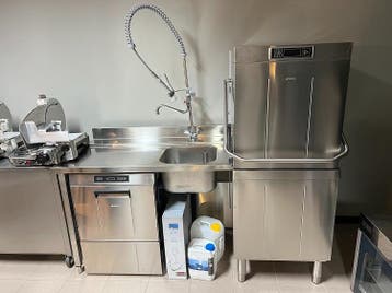 NIEUW! Smeg HTY511DSW doorschuif vaatwasser | waterontharder, Zakelijke goederen, Ophalen, Nieuw in verpakking, Wassen en Drogen