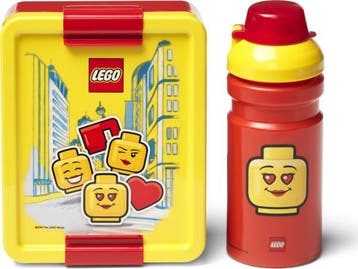 Veiling - Lunchset Iconic Girl, Rood - LEGO