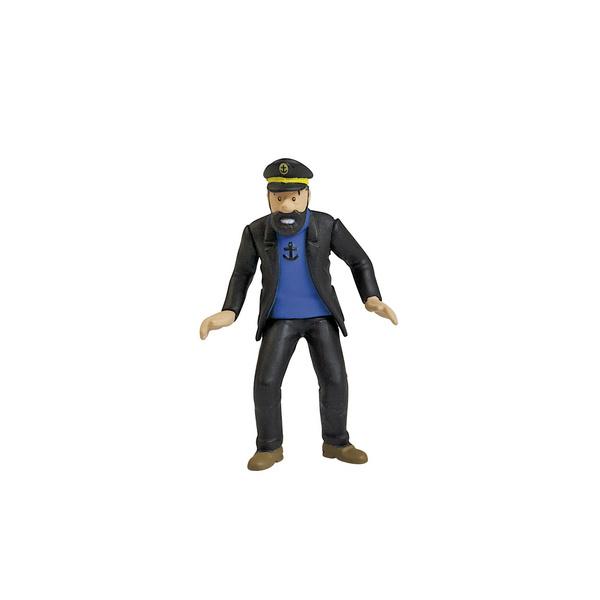 Kuifje PVC Beeldje Kapitein Haddock Rally 9 cm, Verzamelen, Stripfiguren, Nieuw, Ophalen of Verzenden