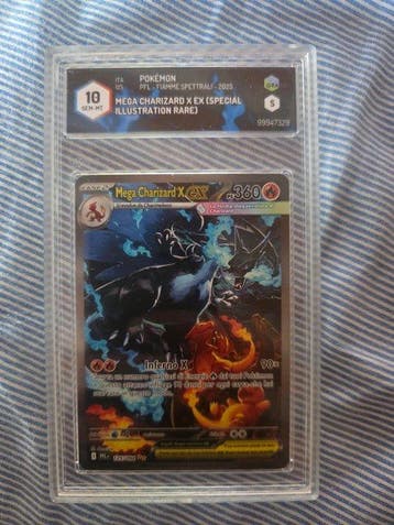Pokémon - 1 Graded card Mega Charizard X Ex (Special, Nieuw