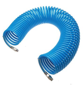 3m Tuyau Spirale Air Comprimé 8x6mm PA R1/4 Connecteur Mâle, Bricolage & Construction, Verzenden