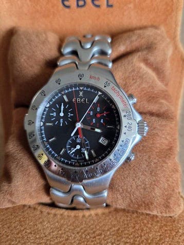Ebel - Sportwave - E9251643 / 9551110 - Homme - 1990-1999, Nieuw