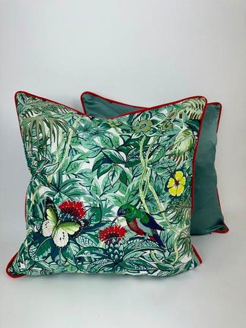 Hermès “Jungle life Imprimè” - Coussin (2)