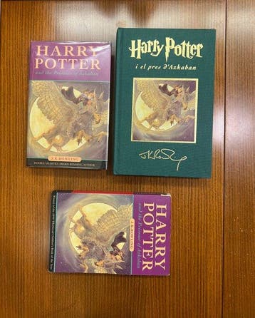 J.K. Rowling - Lotto 3 libri / Harry Potter and the Prisoner