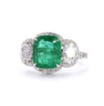 Bague de cocktail - 14 carats Or blanc - 3.80ct. tw.