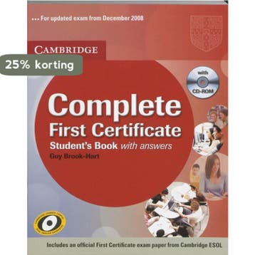 Complete First Certificate Students Book with answers with, Verzenden, Zo goed als nieuw, Guy Brook-Hart