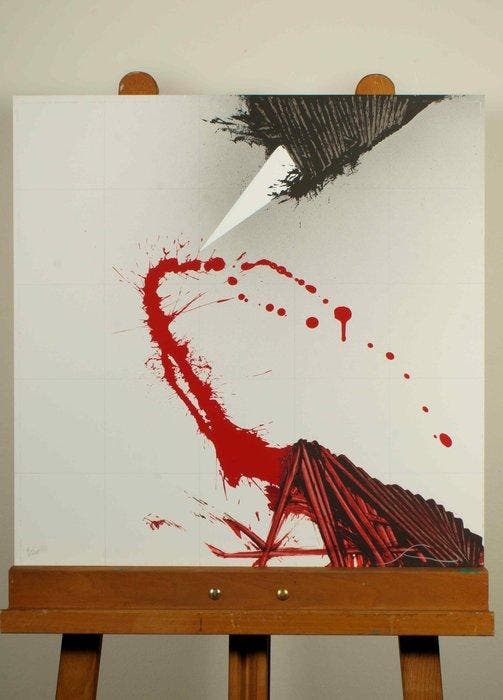 Emilio Scanavino (1922-1986) - Senza Titolo, Antiek en Kunst, Antiek | Overige Antiek