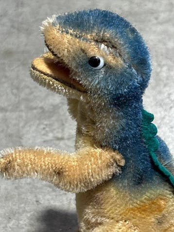Steiff: dinosaurus Tysus, USA 1958-1959. - Animal en peluche