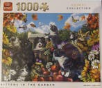 King - Puzzel - Kittens in the garden - 1000 Stukjes - Anima, Verzenden