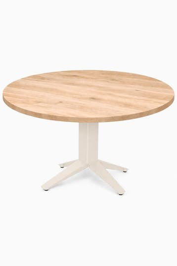 COMPLETE EIKEN TAFEL | Rond & Ovaal | Stel naar wens samen!, Huis en Inrichting, Tafels | Eettafels, 100 tot 150 cm, Nieuw, Eikenhout