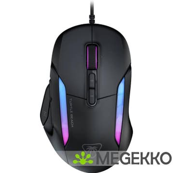 Turtle Beach Kone II Zwart Gaming Muis, Verzenden