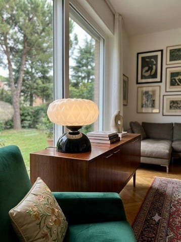 Due p illuminazione - Tafellamp - geblazen glas - LAMP MET