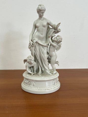 Capodimonte - Richard Ginori - Figuur - Venere con putti -, Antiek en Kunst
