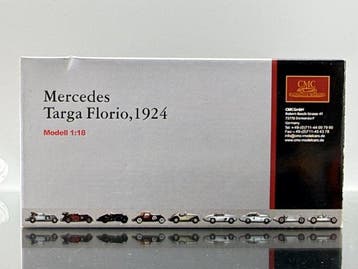 CMC 1:18 - Model raceauto - 1924 Mercedes-Benz Targa-Florio, Nieuw