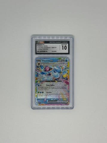Pokémon - 1 Graded card - Glaceon 026/131 Foil, Full art,