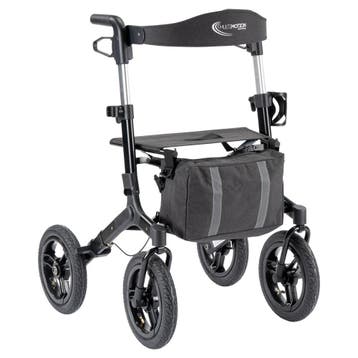 MultiMotion Outdoor rollator - Zwart, Ophalen of Verzenden, Nieuw