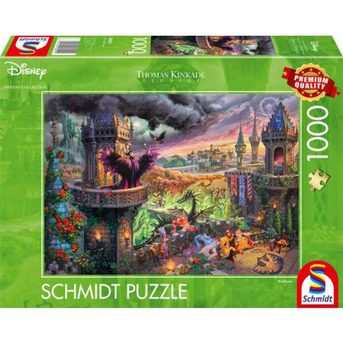 Disney Dreams Puzzel Doornroosje Malecifent (1000 stukken), Collections, Disney, Enlèvement ou Envoi