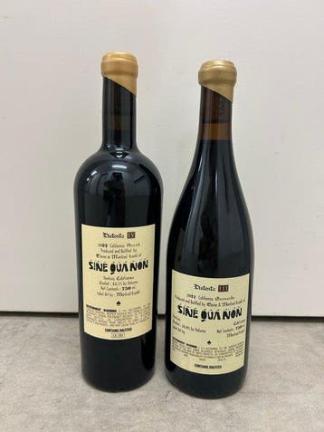 Sine Qua Non; 2021 Distenta Grenache III & 2022 Distenta, Nieuw
