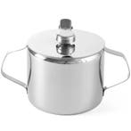 Suikerpot | RVS | 0.3L | Met Deksel | Ø85x80(h)mm HENDI, Verzenden, Nieuw in verpakking