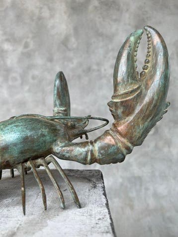 sculptuur, Sooka Interior - Large Lobster Sculpture - 21 cm
