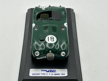 Top Modell 1:43 - Model raceauto (3) - Jaguar C-Type LM 1953, Hobby & Loisirs créatifs, Voitures miniatures | 1:5 à 1:12