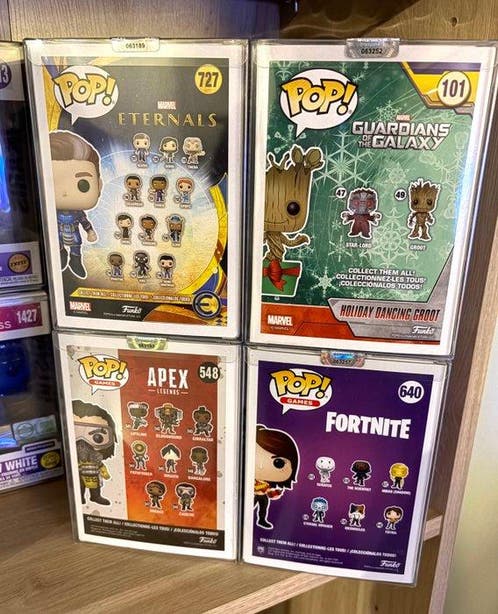 Funko Lot De 5 Porte-Clés POP! – Figurine Vinyle The Office Prison Mike & Autres, 100% Coton, Collection Officielle