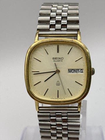 Seiko - Vintage Quartz Day-Date - Zonder minimumprijs -