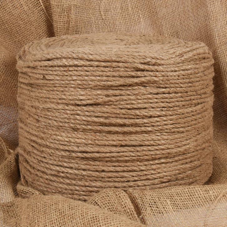 vidaXL Touw 100 m lang 8 mm dik jute, Doe-het-zelf en Bouw, IJzerwaren en Bevestigingsmiddelen, Nieuw, Verzenden