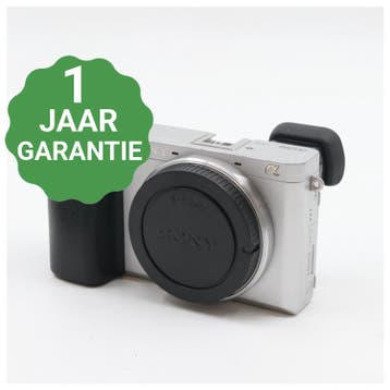 Sony A6300 body zilver | Tweedehands, Verzenden, Zo goed als nieuw, Sony