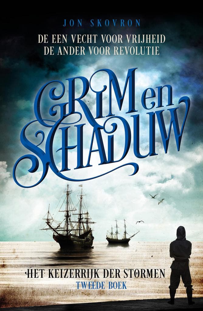 Het Keizerrijk der Stormen 2 - Grim en Schaduw / Het, Boeken, Fantasy, Zo goed als nieuw, Verzenden