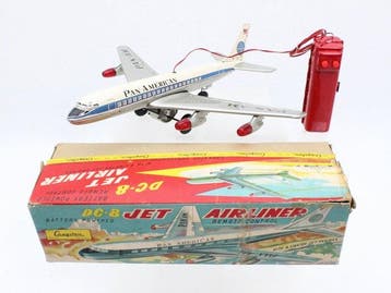 Cragstan, Japan - Avion miniature - DC-8 JET Airliner, Pan, Antiquités & Art
