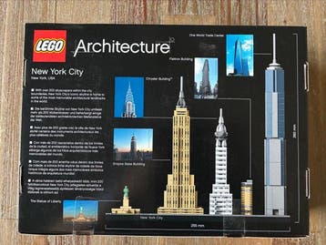 Lego Set - 21028 - Architecture - New York City, Nieuw