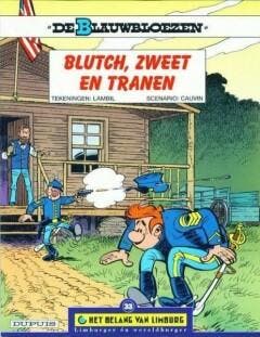 Blauwbloezen - Blutch, zweet en tranen (Het Belang van, Boeken, Verzenden, Gelezen, Cauvin