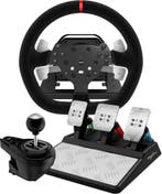 PXN V10 Force Feedback Stuur + 3 Pedalen | Tweede kansje, Verzenden