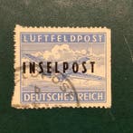 Duitse Rijk 1944 - Insel Rodos : feldpost zegel met, Gestempeld