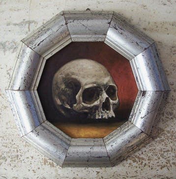 École italienne (XX) - Memento Mori, Antiek en Kunst